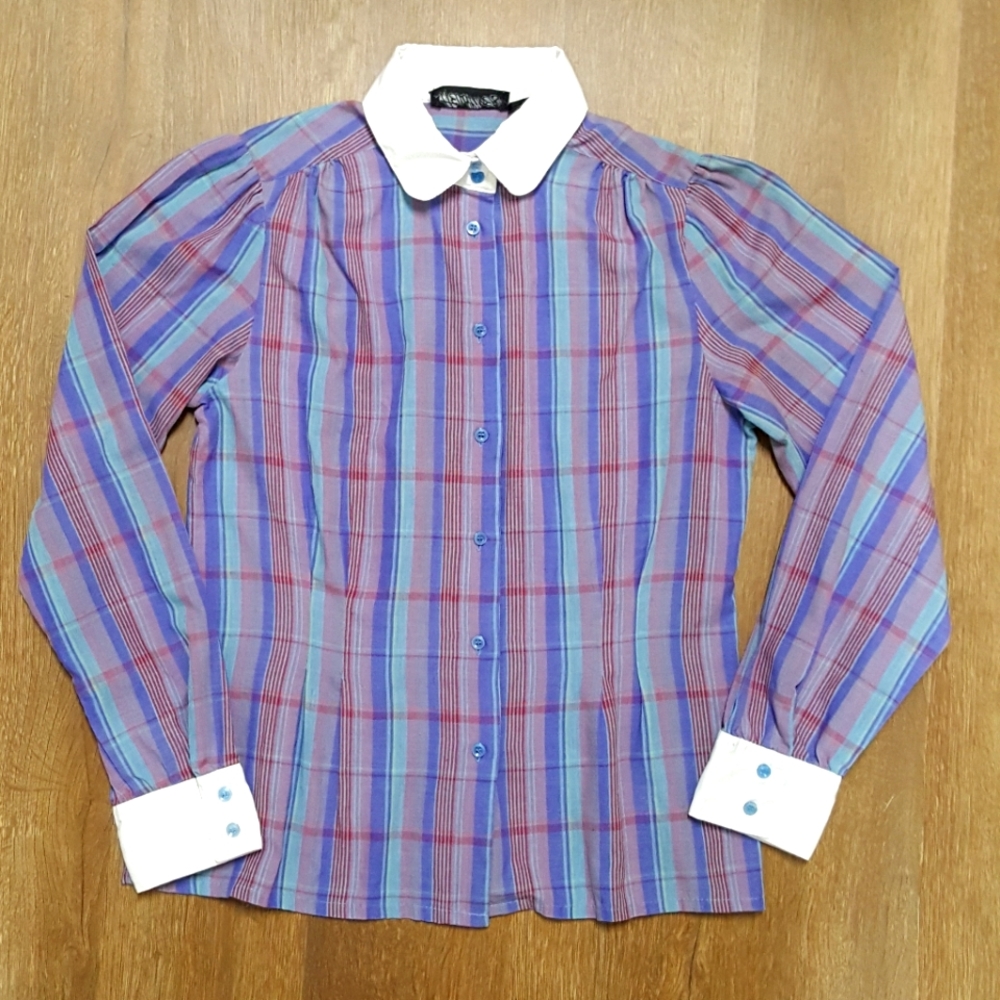 Vintage 80's Headliners Blouse